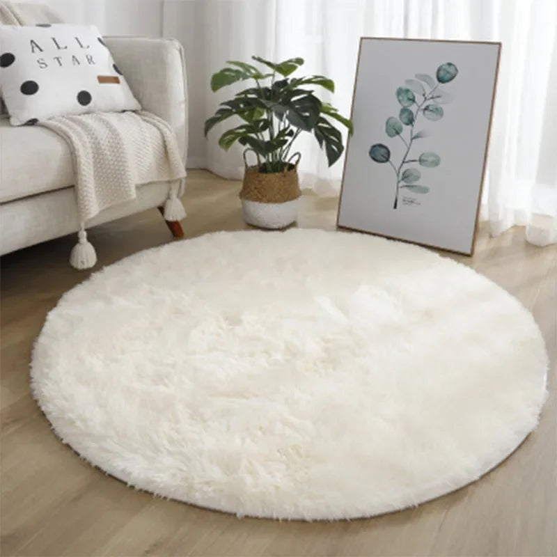 Tapis de chambre blanc House confort